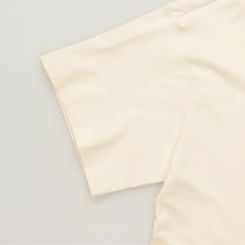 Converse T Shirts Unisex Beige-2