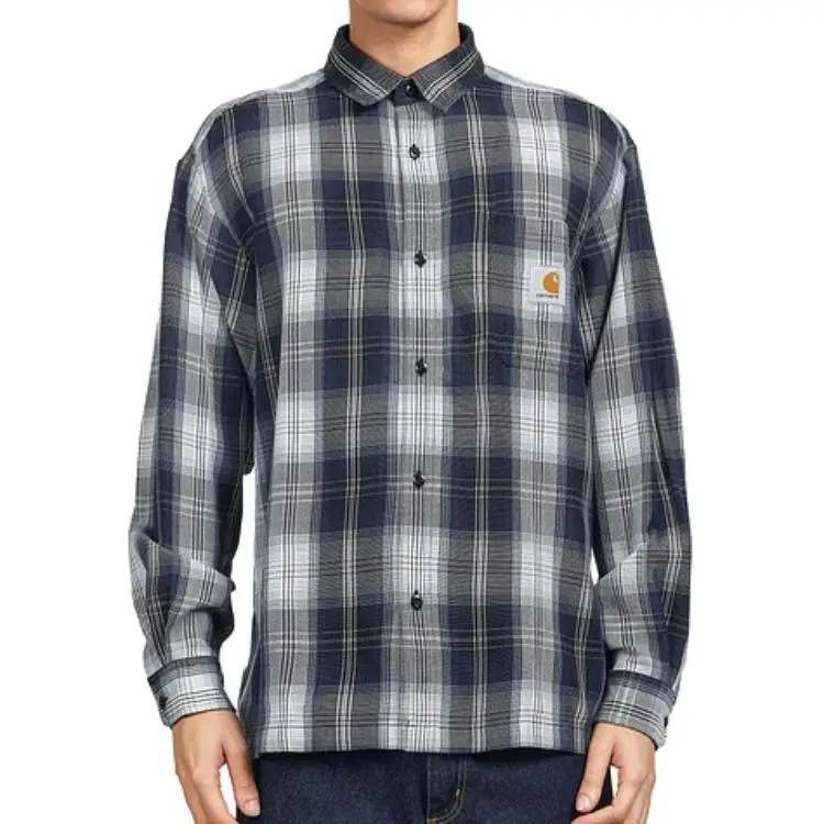 Carhartt WIP L/S Blanton Checked Shirt-2