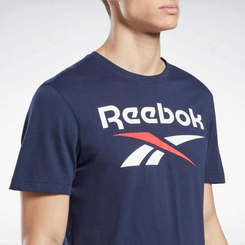 Reebok Identity T-Shirt Men's Marine Blue-5