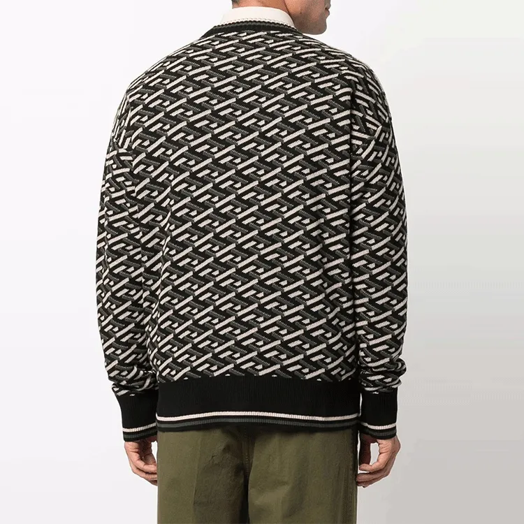 VERSACE Sweaters Men Green-2