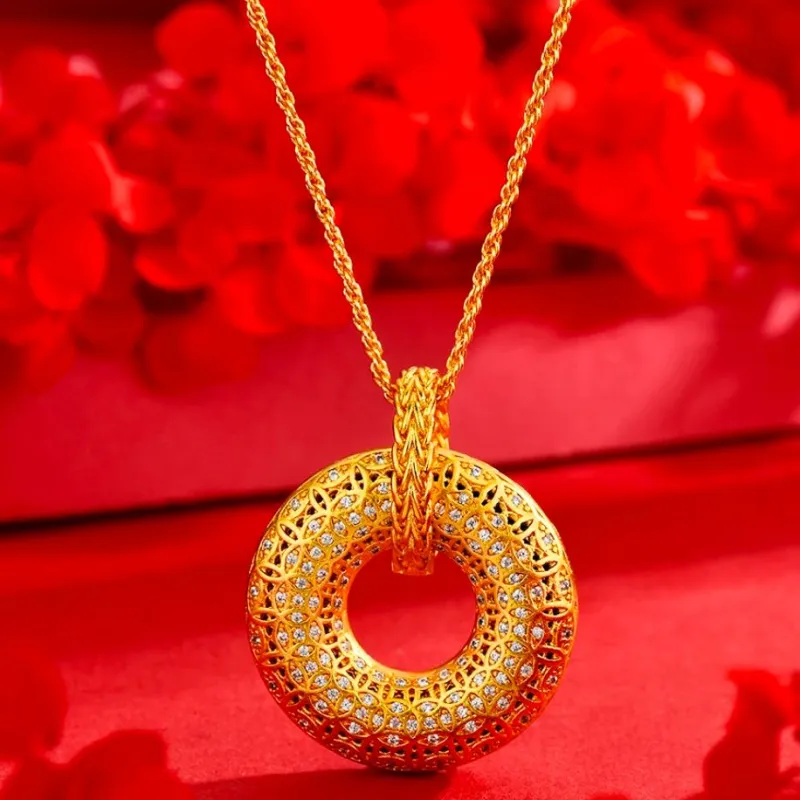 KZD Alloy Good Luck Necklace Women's-5