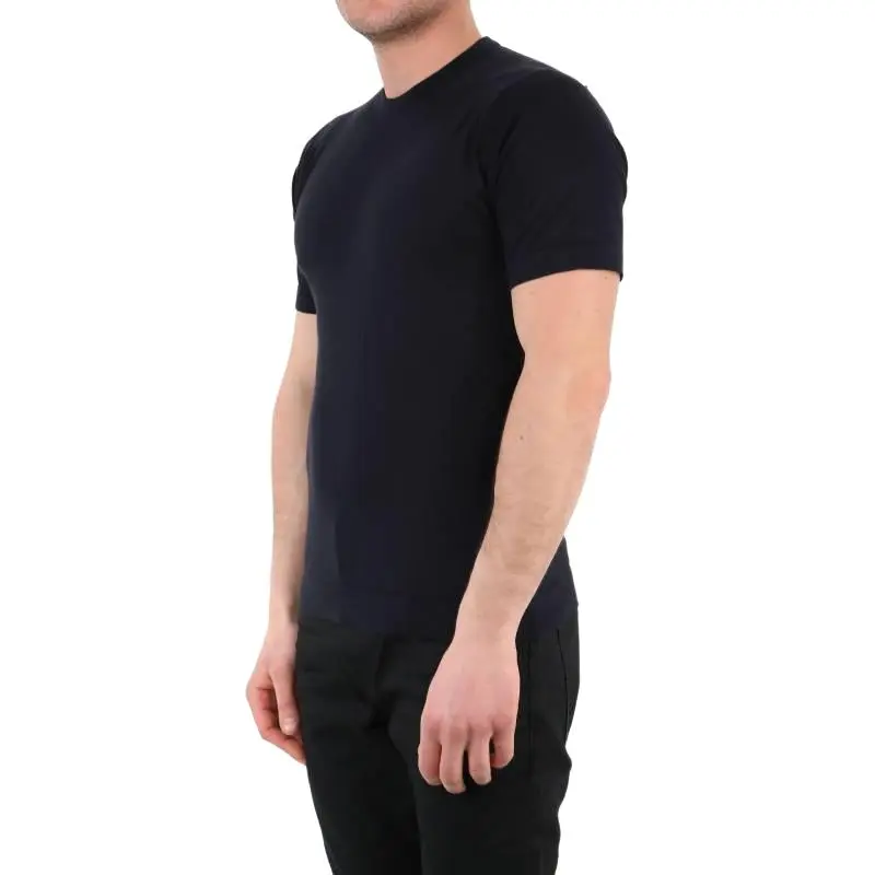 JOHN SMEDLEY T Shirt Men's Marine Blue-3