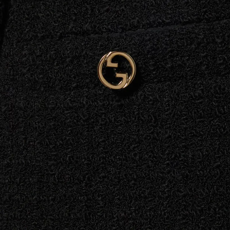 GUCCI Long Sleeved Dresses Women's Black-5