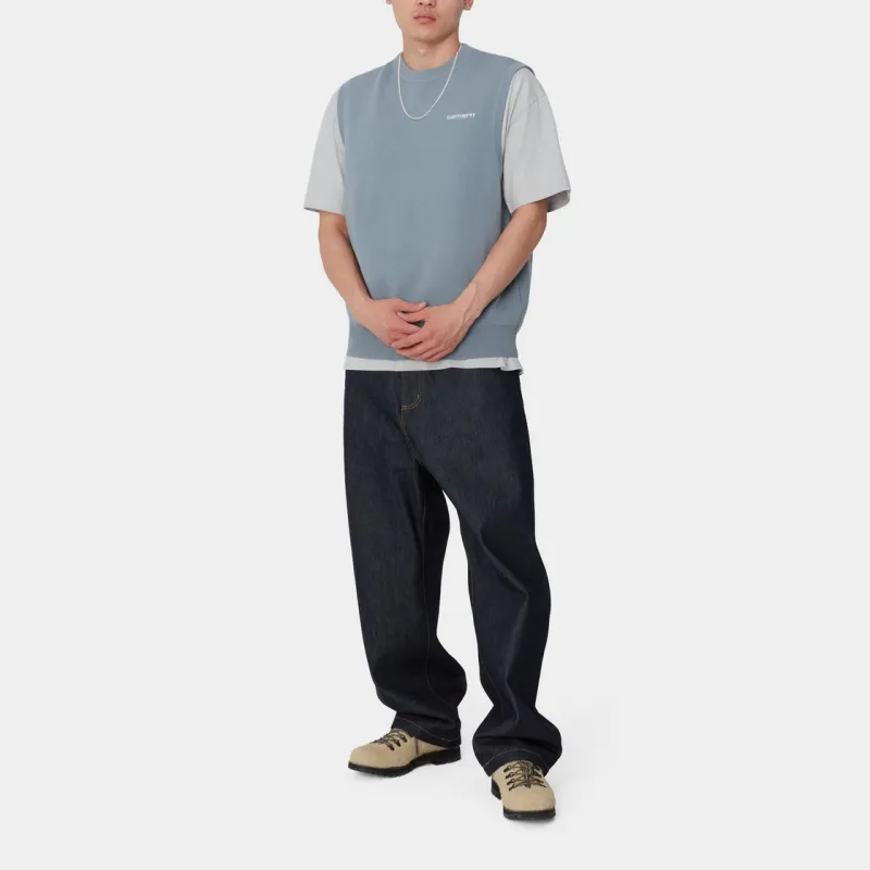 Carhartt WIP FW24 Tank Tops Men Light Blue-4