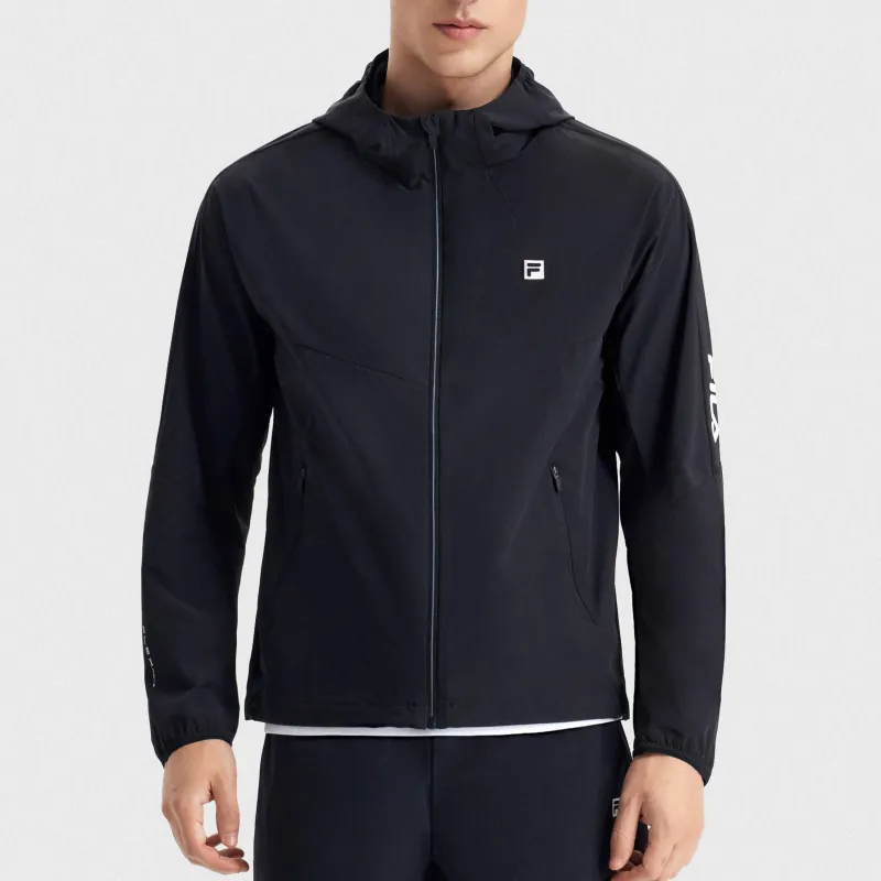 FILA Latte Girl 3.0 Jackets Men Pitch Black-2
