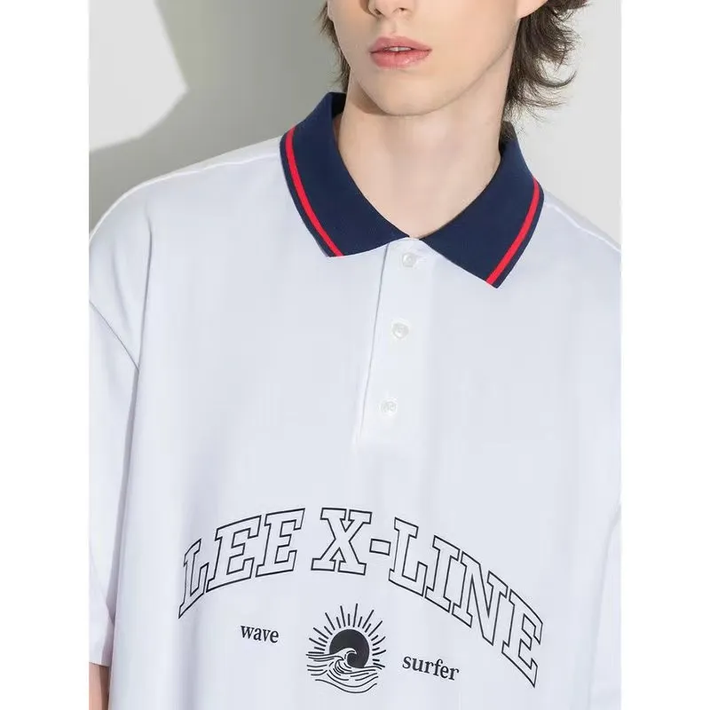 Lee Polo Shirts Men White-1