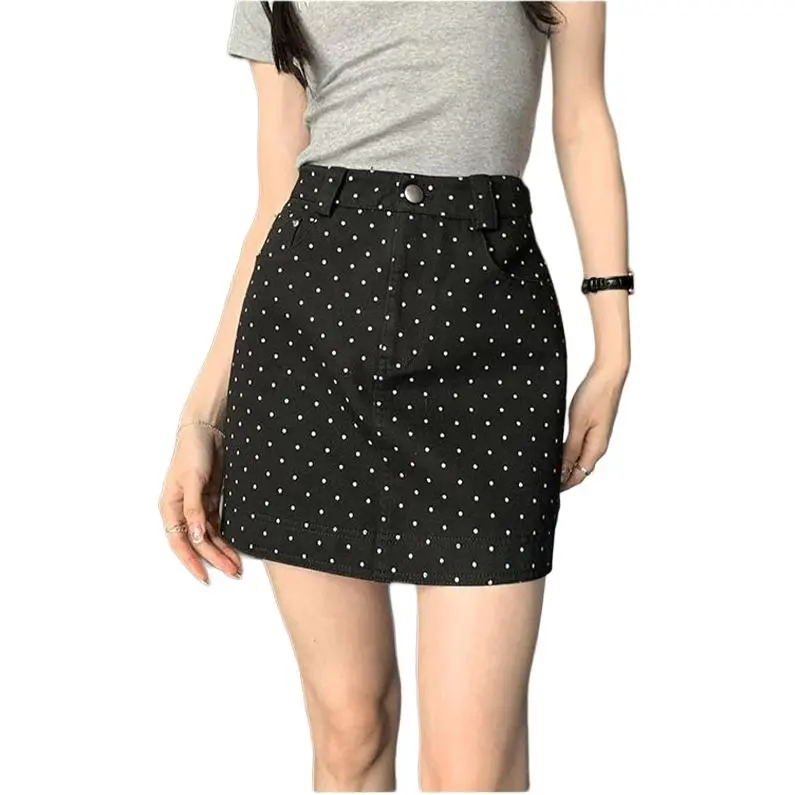 Concubine Zhu Denim Short Skirts Women's-3