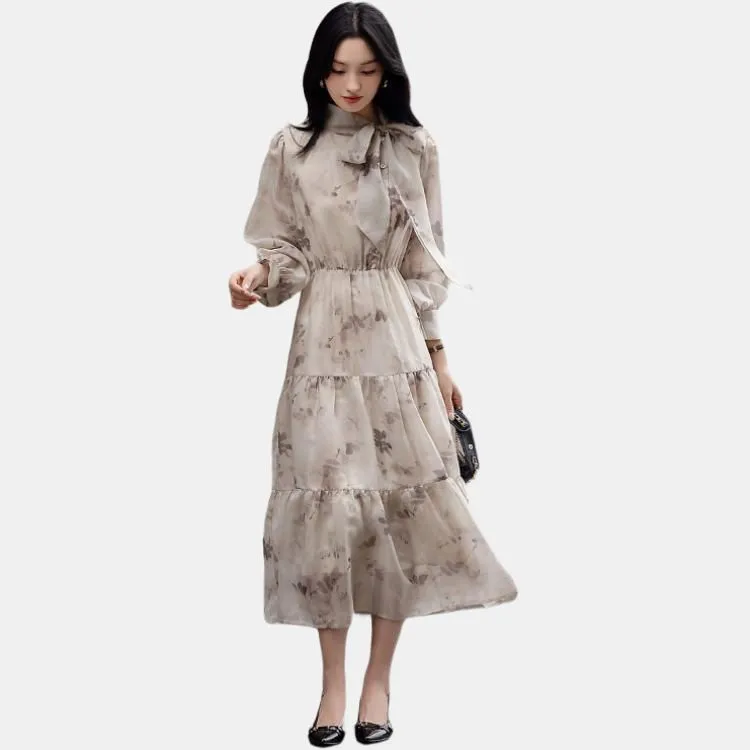 【dme】 Long Sleeved Dresses Women's-1