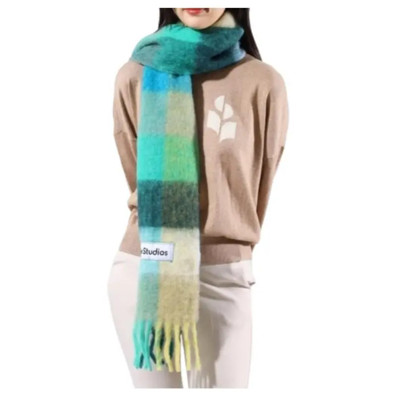 Acne Studios Checked Scarf-3