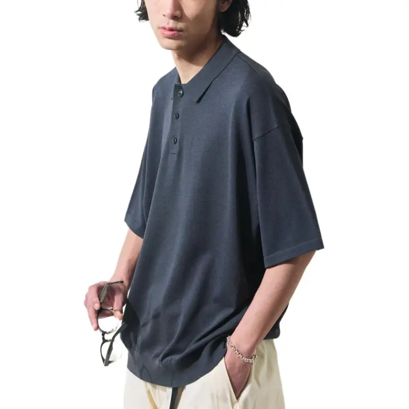 FREAK'S STORE Polo Shirt Unisex Charcoal Gray-2