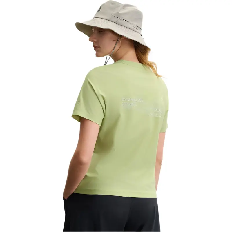 FILA EXPLORER T Shirt Women's First Bud Green L G-2