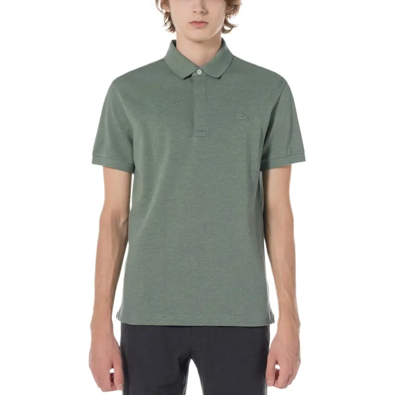 LACOSTE Polo Shirt Men's Khaki Green-2