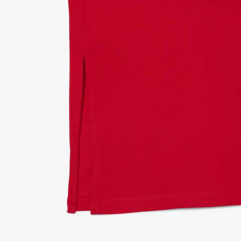 LACOSTE Trimmed Jersey Dress-4