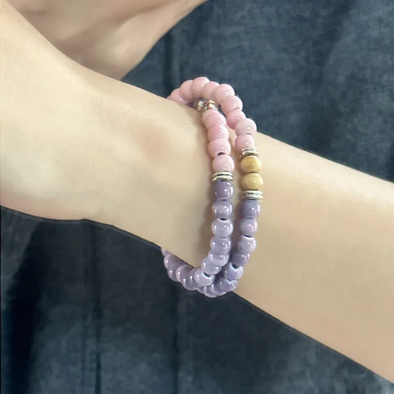 Mù Shàng Yún Yě Ceramic Bracelets Women's-5
