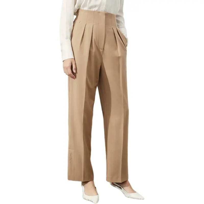 Hush Puppies Casual Pants Women's Camel-4
