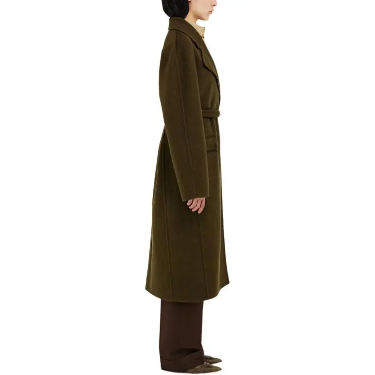 Ferragamo Single Breasted Belted Coat-3