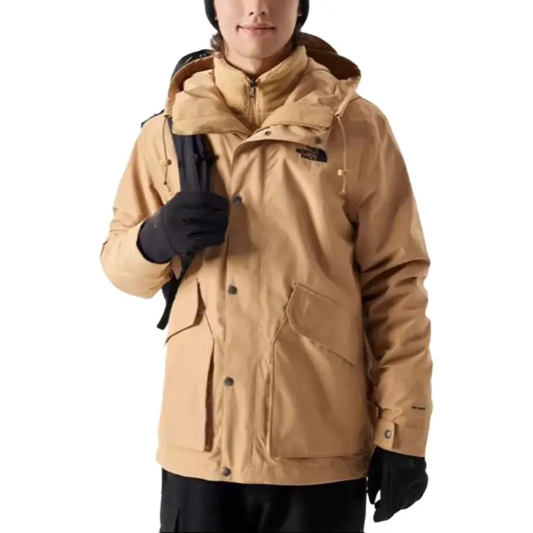 THE NORTH FACE City Outdoor Collection Windbreaker Jackets Men Khaki-1
