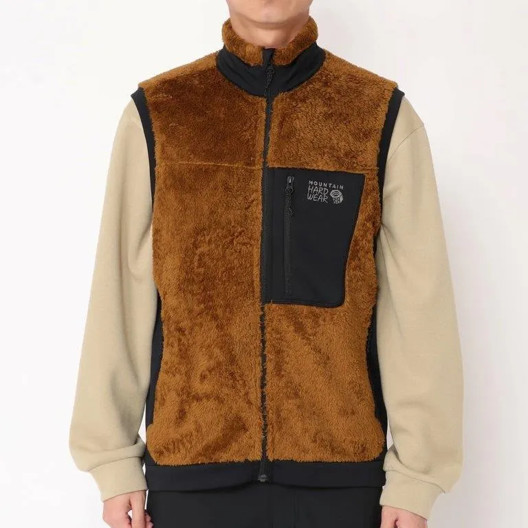 MOUNTAIN HARDWEAR Vest Men's Gold Brown-2