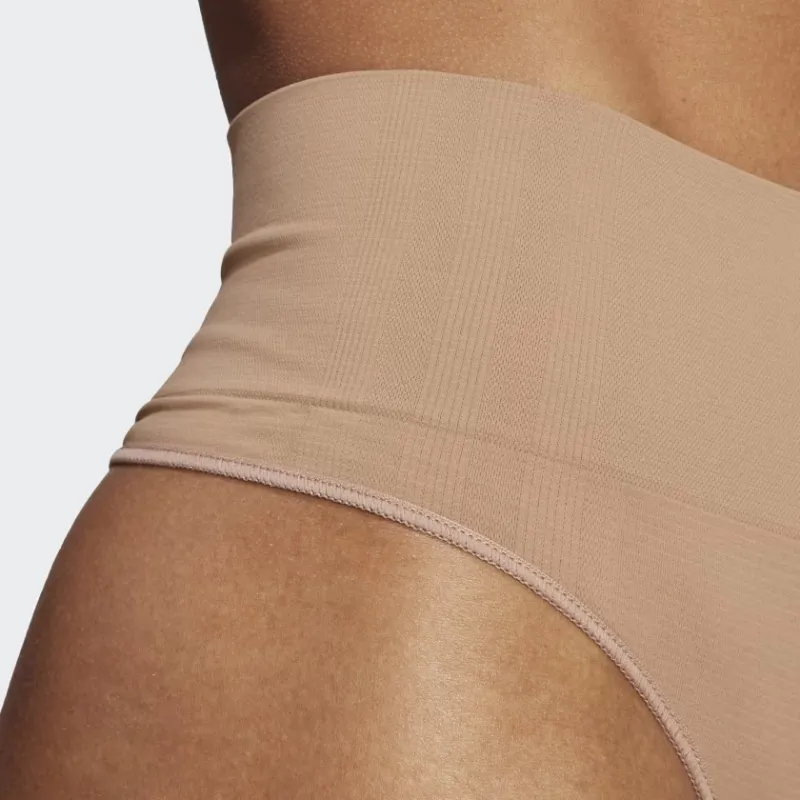 Adidas ACTIVE SEAMLESS MICRO STRETCH THONG UNDERWEAR Underpants Women's 1 Pack Bronze-2