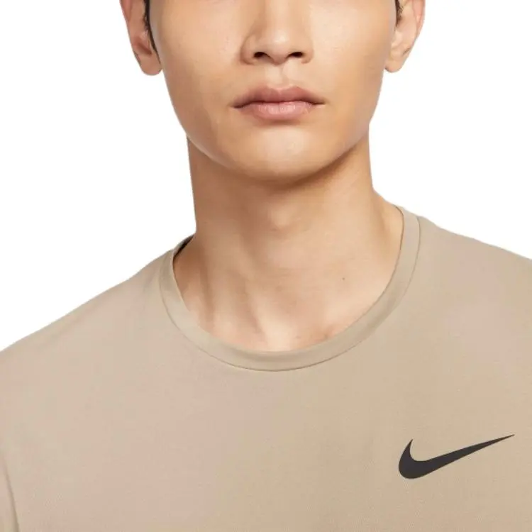 Nike T Shirts Men Khaki-2