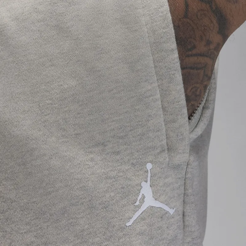 Jordan Dri Fit Knitted Sweatpants Men's Gray-3