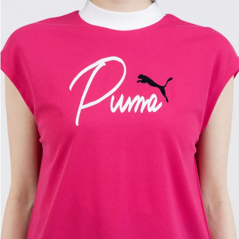 PUMA T Shirt Women's Garnet Red-4