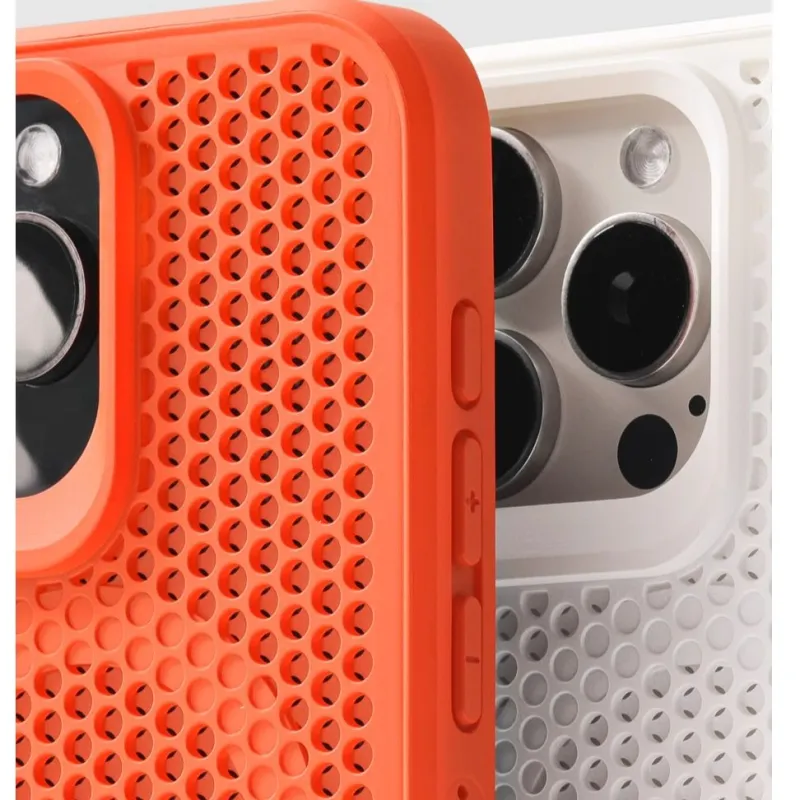 TXBX PC Material Breathable Heat Dissipation Minimalist Style Phone Case Compatibility With 16/15/14/13/12 Collection-7