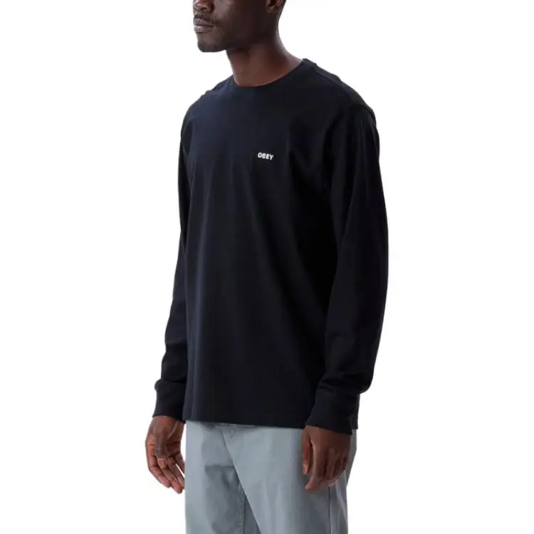 Obey Sweatshirts Men Black-3