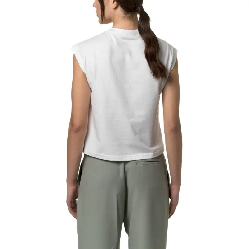 K WAY T Shirts Women's White-2