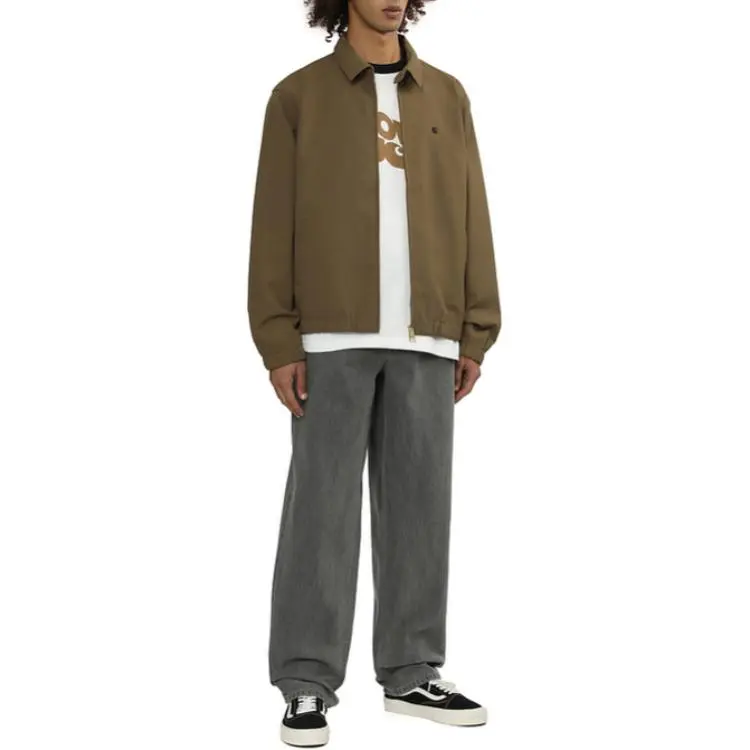 Carhartt WIP FW24 Jackets Coats Men's Coffee-2
