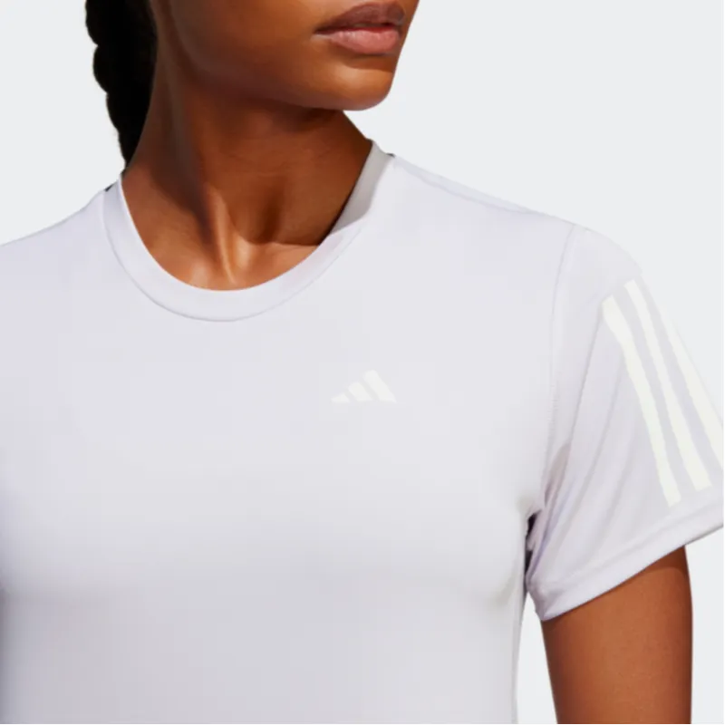 Adidas T Shirt Women's Light Purple-3