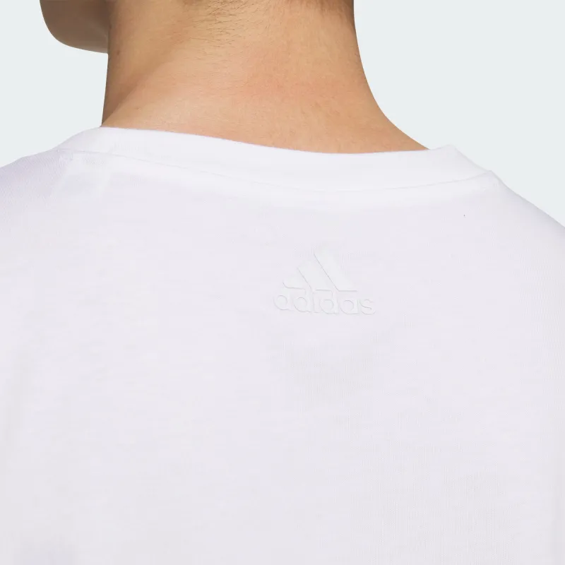 Adidas SMALL LINEAR LOGO POCKET T SHIRT-4