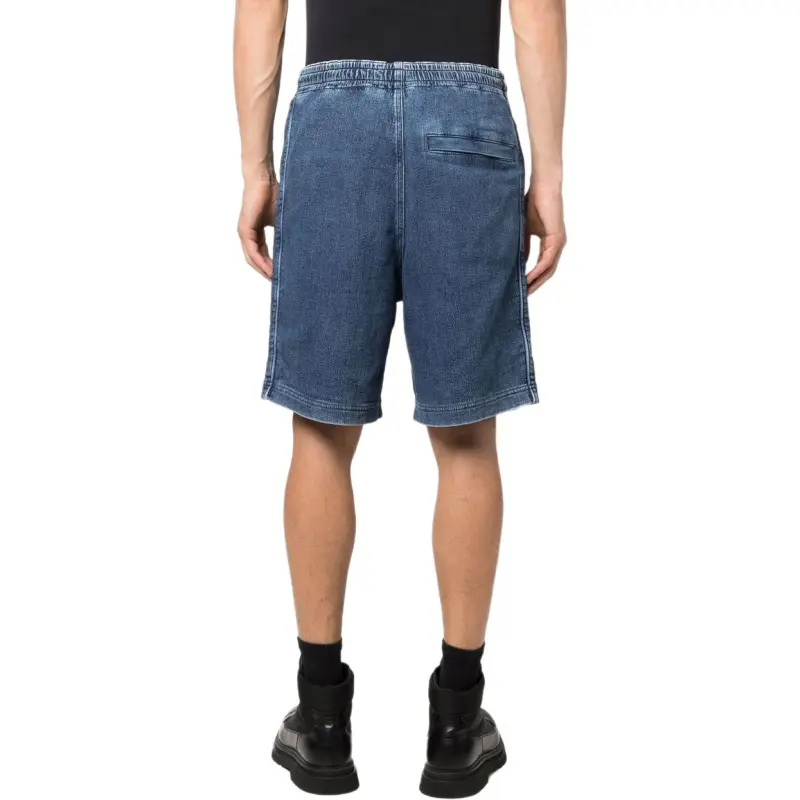 DIESEL D Boxy Track Drawstring Shorts-1