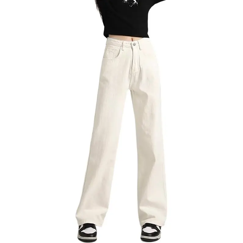 NHZN Jeans Women's White-1