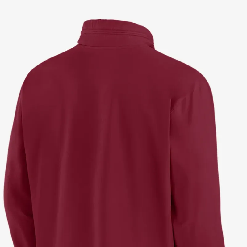 Nike Alabama Tide Sideline Coach Men's Nike College 1/2-Zip Hooded Jacket-3