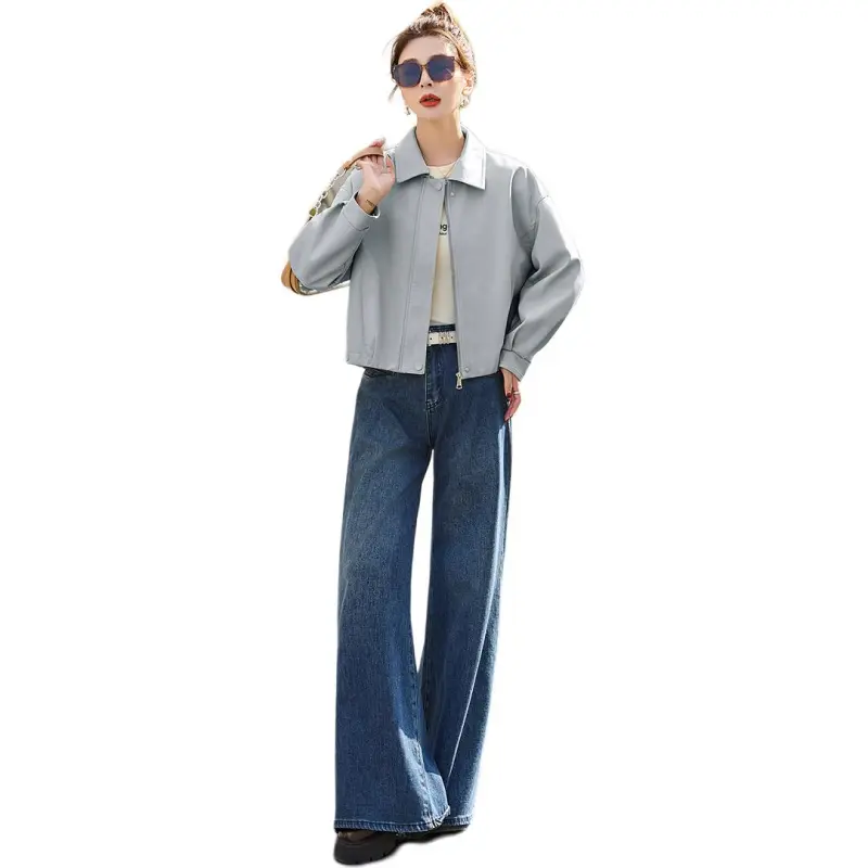 Fele.d Leather Jackets Women's-3