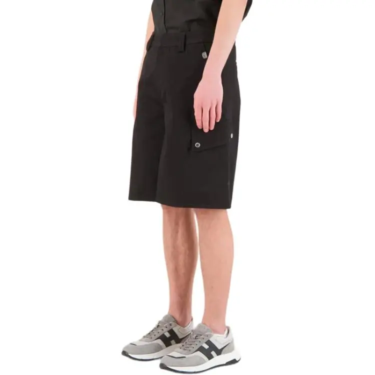 OFF WHITE Logo Embroidered Cargo Shorts-3