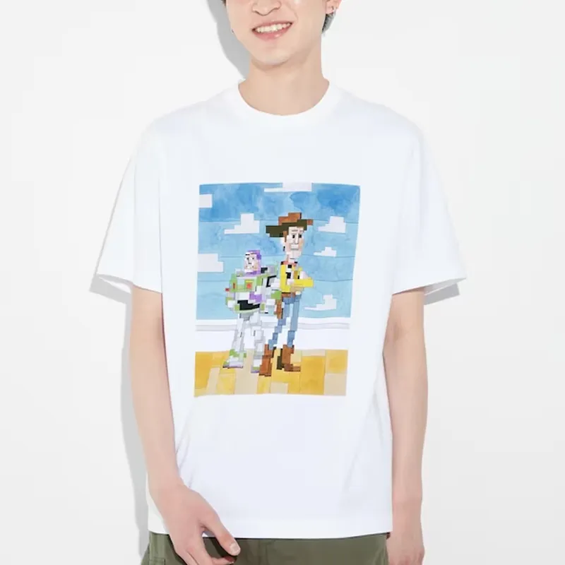 UNIQLO x Disney UNIQLO X Disney Co branded SS23 T Shirt Unisex White-2