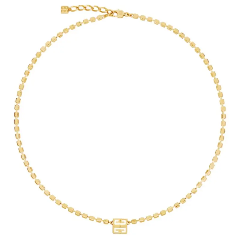 GIVENCHY Brass Necklaces Women's Gold-2