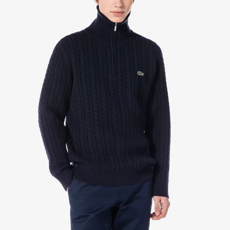 LACOSTE Sweater Men's Navy Blue-4
