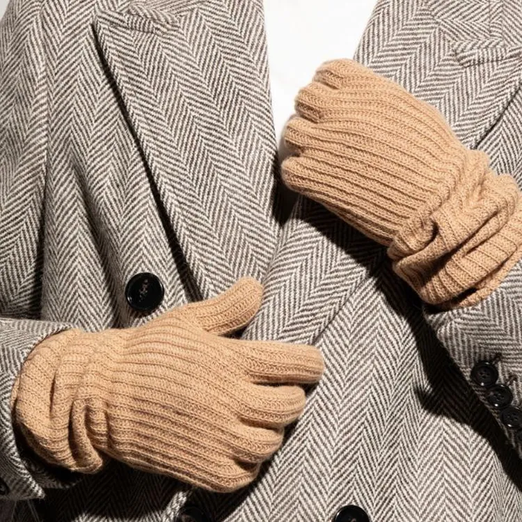MOSCHINO Knit Long Gloves-2
