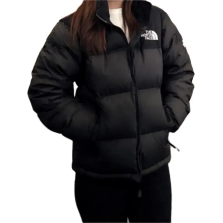 THE NORTH FACE Novelty Nuptse Down Jacket Black Unisex Korea Version-3