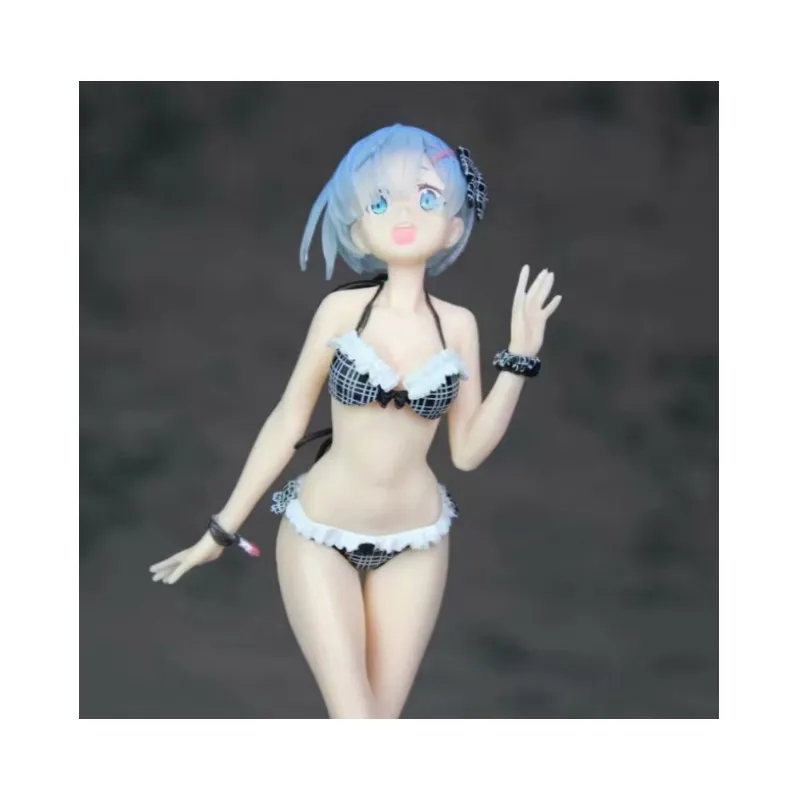 BANPRESTO Rem Glass Factory Zero Starting Life In Another World Swimsuit Rem Scale Figures 22cm-3