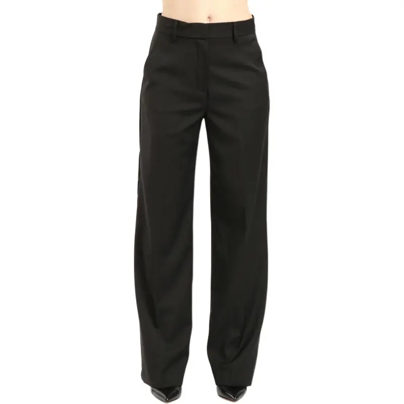 WEEKEND MaxMara Pleated Straight Leg Pants-2