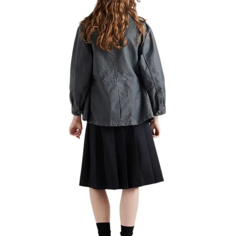 PRADA Belted Pleated Midi Skirt-2