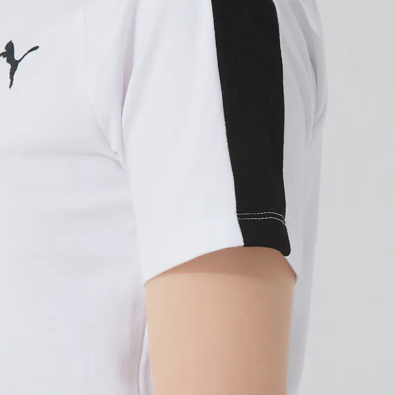 PUMA T7 Raglan Sleeve T Shirt Women's White-4
