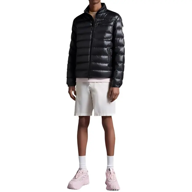 Moncler Logo Patch Zip Up Padded Jacket-1