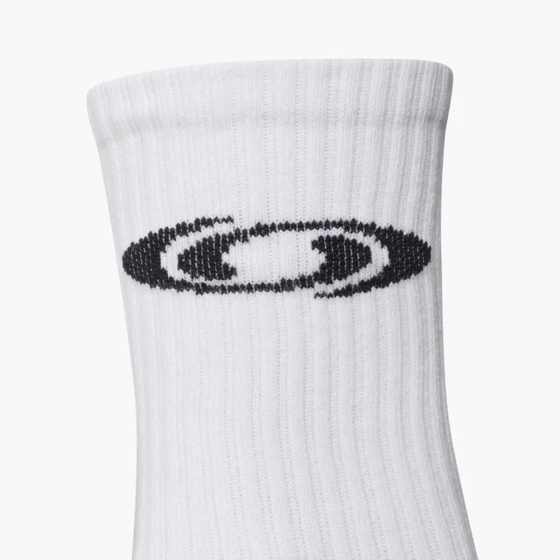 SALOMON Mid Calf Socks Unisex 3 Pack White-2