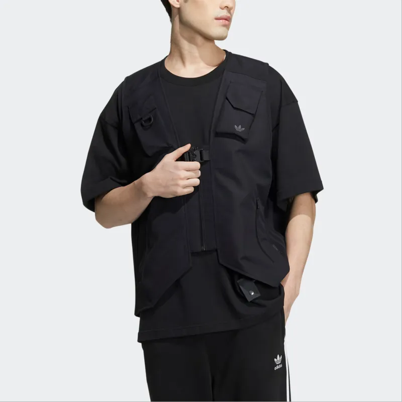 Adidas Originals Vests Men Black-1