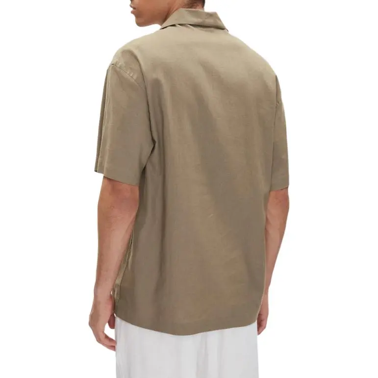 EMPORIO ARMANI Logo embroidered Shirt-4
